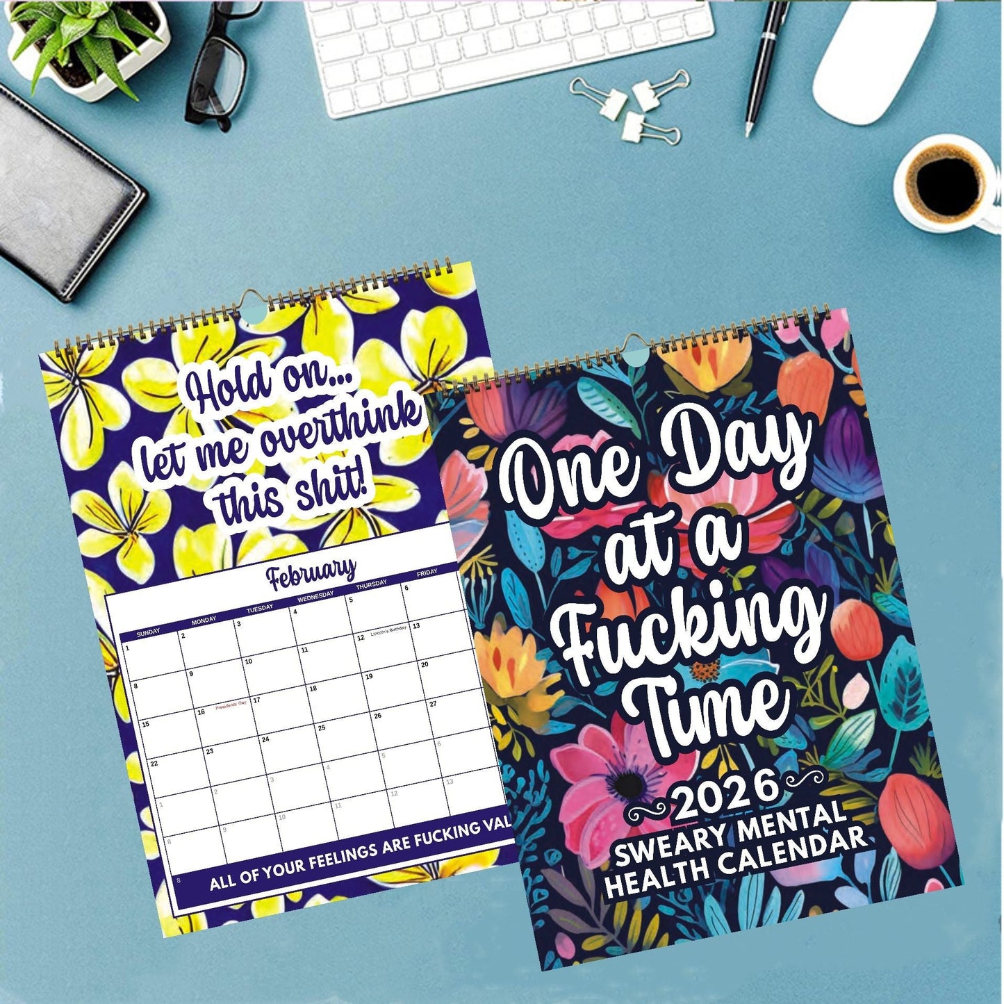✨2026 Sweary Mental Health Calendar