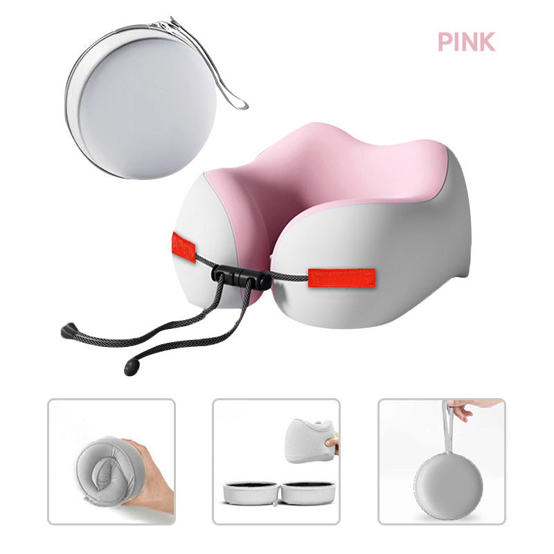 🔥Big Sale - 55% OFF🔥Memory Foam U-Shaped Travel Neck Pillow💤