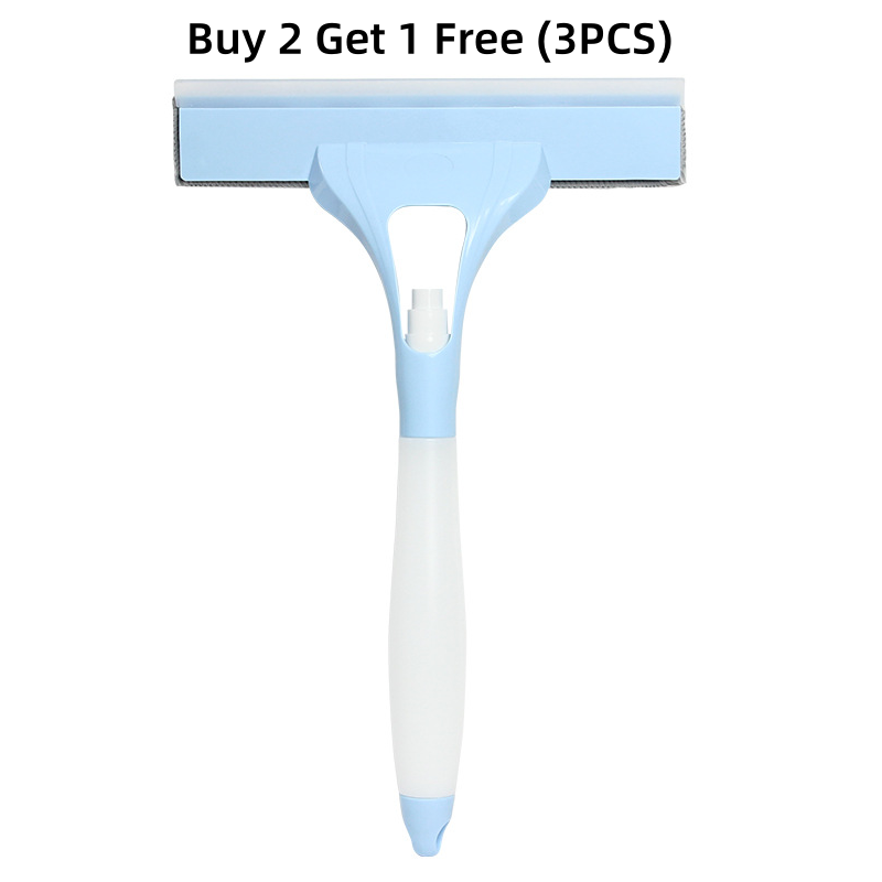 🌞 Spring into Savings: 50% Off!🔥3-in-1 Window Cleaner with Spray Function | Streak-Free Window Cleaning Without a Bucket | Multifunctional Glass Cleaner
