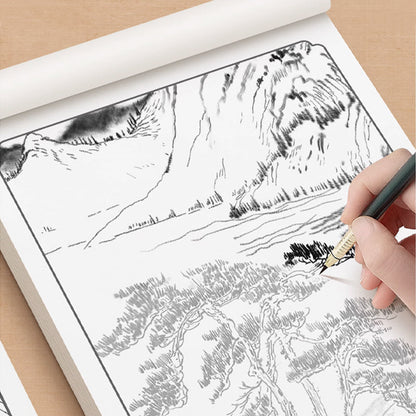 🎨HOT SALE🖼️ Chinese Painting White Drawing Copying Album