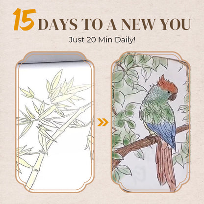 🎨HOT SALE🖼️ Chinese Painting White Drawing Copying Album