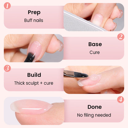 🎉Buy 2 Get 3 Free💅High-transparency 3-in-1 multi-purpose nail-builder Gel.