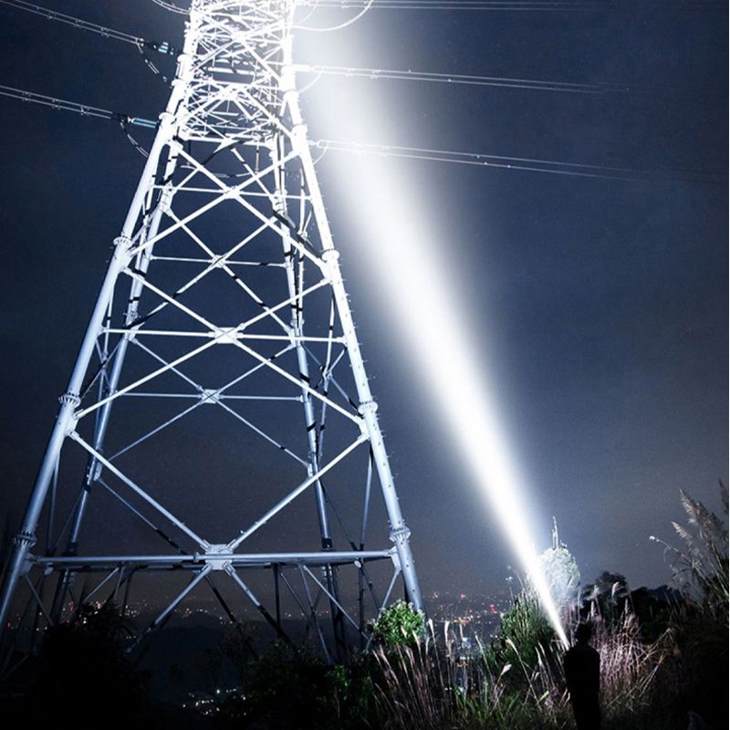 🔦Super Bright Double-head Spotlight Portable Flashlight