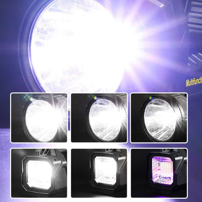 🔦Super Bright Double-head Spotlight Portable Flashlight