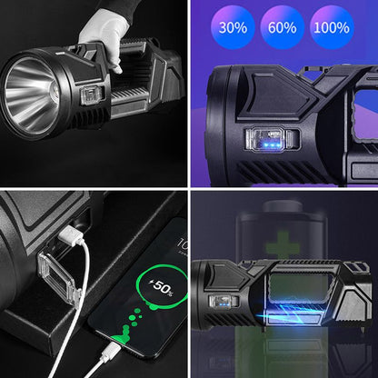 🔦Super Bright Double-head Spotlight Portable Flashlight