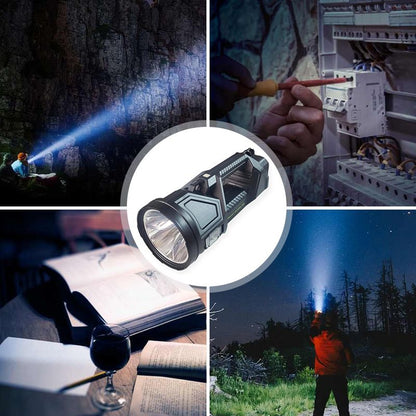 🔦Super Bright Double-head Spotlight Portable Flashlight