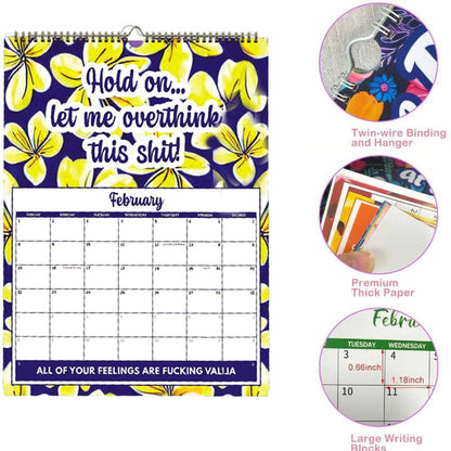 ✨2026 Sweary Mental Health Calendar