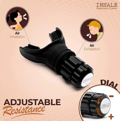🔥[Strengthen your physique]👍Portable Adjustable Breathing Exerciser
