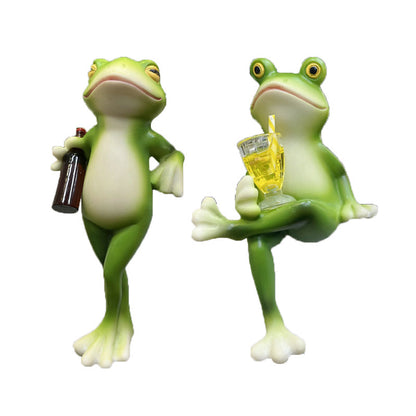 🎁Gift Idea Hot sale 61% OFF🐸 Frog Flower Pot Hanger Ornament🍷