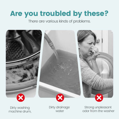 🌞 Spring into Savings: 50% Off🔥Washing Machine Cleaner for Pet Homes - Powerful Dander & Grime Remover | 12 Tablets for Monthly Maintenance