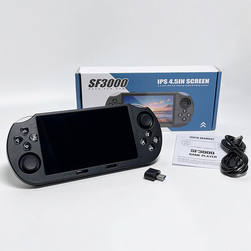 🖤Limited-Time Christmas Sale! 50% OFF ✨SF3000 Portable Handheld HD Gaming Console Set