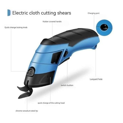 2025 HOT SALE✂️ Portable Rechargeable Handheld Electric Scissors