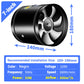 🔥Hot Sale 50% Off🔥Pousbo® [Super Suction] Multifunctional Powerful Mute Exhaust Fan