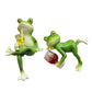 🎁Gift Idea Hot sale 61% OFF🐸 Frog Flower Pot Hanger Ornament🍷