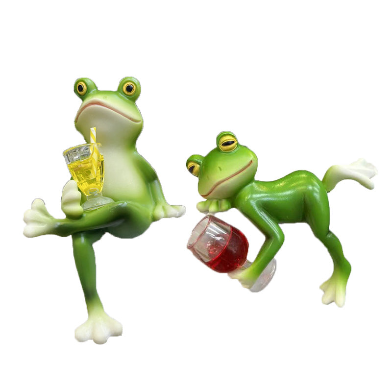 🎁Gift Idea Hot sale 61% OFF🐸 Frog Flower Pot Hanger Ornament🍷
