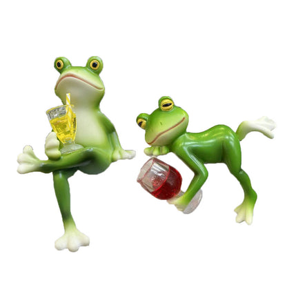 🎁Gift Idea Hot sale 61% OFF🐸 Frog Flower Pot Hanger Ornament🍷