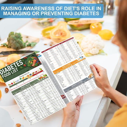 ✨Hot Sale Limited Time Discount🍎Diabetes Food List & Meal Planner🥬
