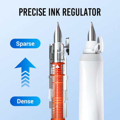 🔥Quick-Dry Retractable Fountain Pen