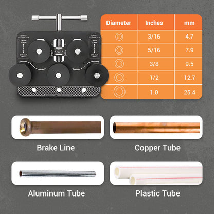 🔥Hot Sale 50% Off🔥Brake Fuel Line Tubing Straightener for 3/16" - 1.0" Diameters