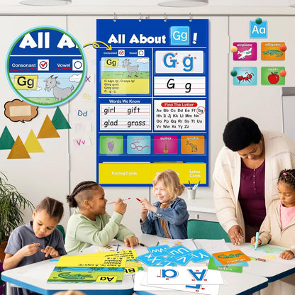 🚨 50% OFF! The Teacher-Approved ABC Chart That Makes Letter Learning FUN! (Perfect for Homeschool & PreK)