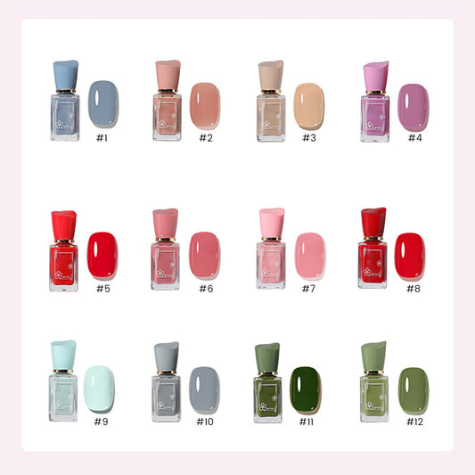 💅No-Bake and Quick-Drying Multicolor Nail Polish🔥