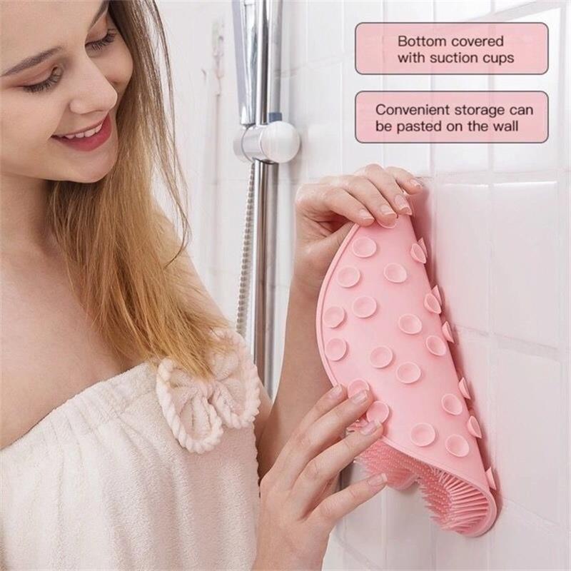 🔥Shower Foot & Back Scrubber, Massage Pad✨