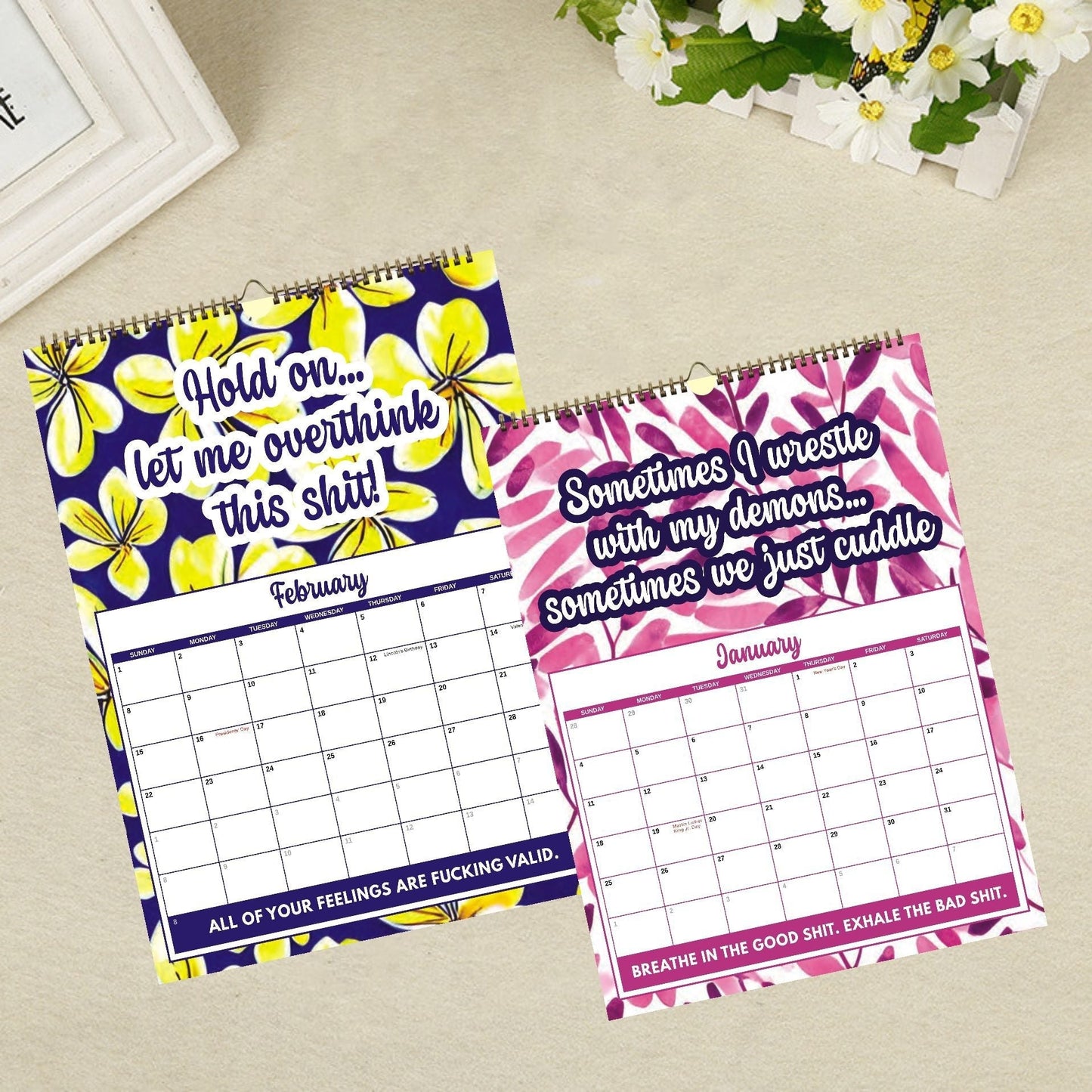 ✨2026 Sweary Mental Health Calendar