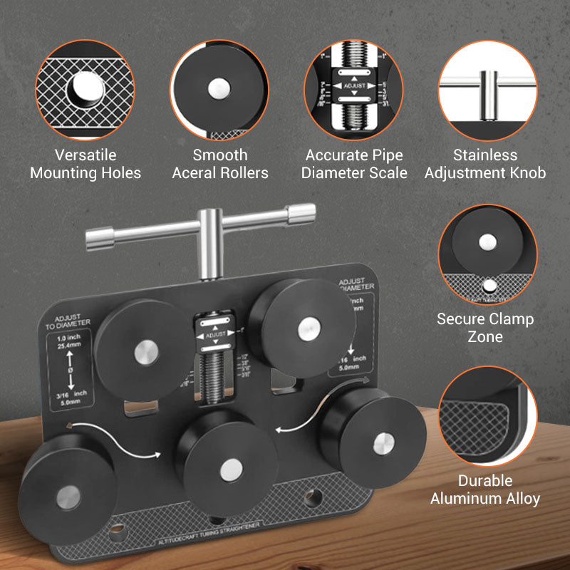 🔥Hot Sale 50% Off🔥Brake Fuel Line Tubing Straightener for 3/16" - 1.0" Diameters