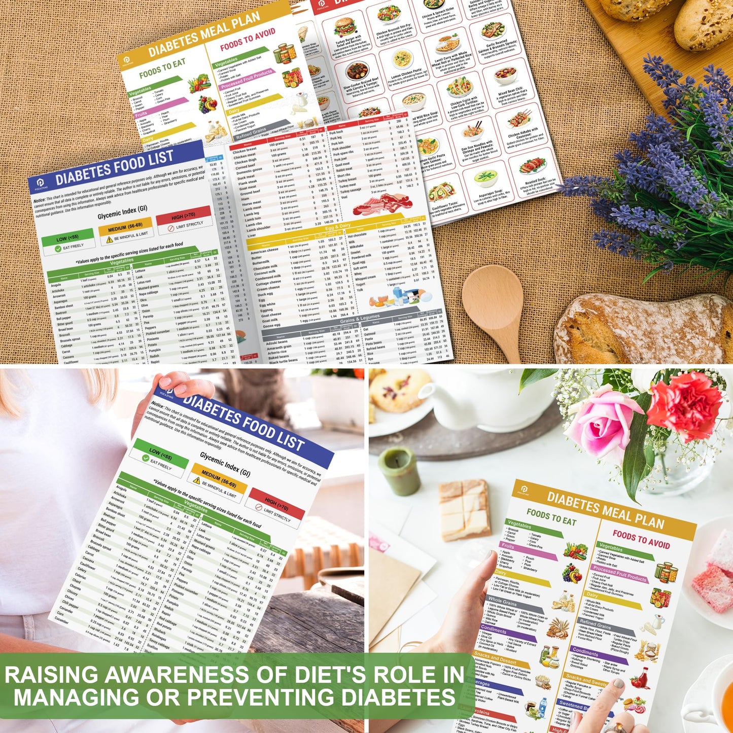 ✨Hot Sale Limited Time Discount🍎Diabetes Food List & Meal Planner🥬
