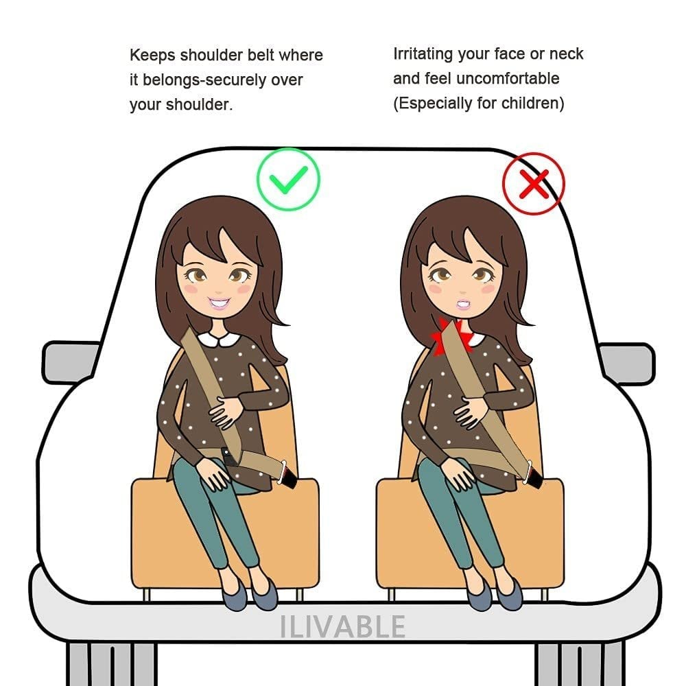 🔥Hot Sale 50% OFF⚡Universal Comfort Auto Car Seat Belt Adjuster