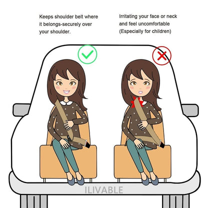 🔥Hot Sale 50% OFF⚡Universal Comfort Auto Car Seat Belt Adjuster