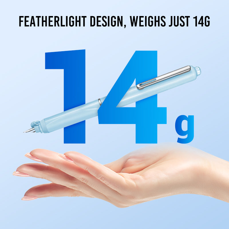 🔥Quick-Dry Retractable Fountain Pen