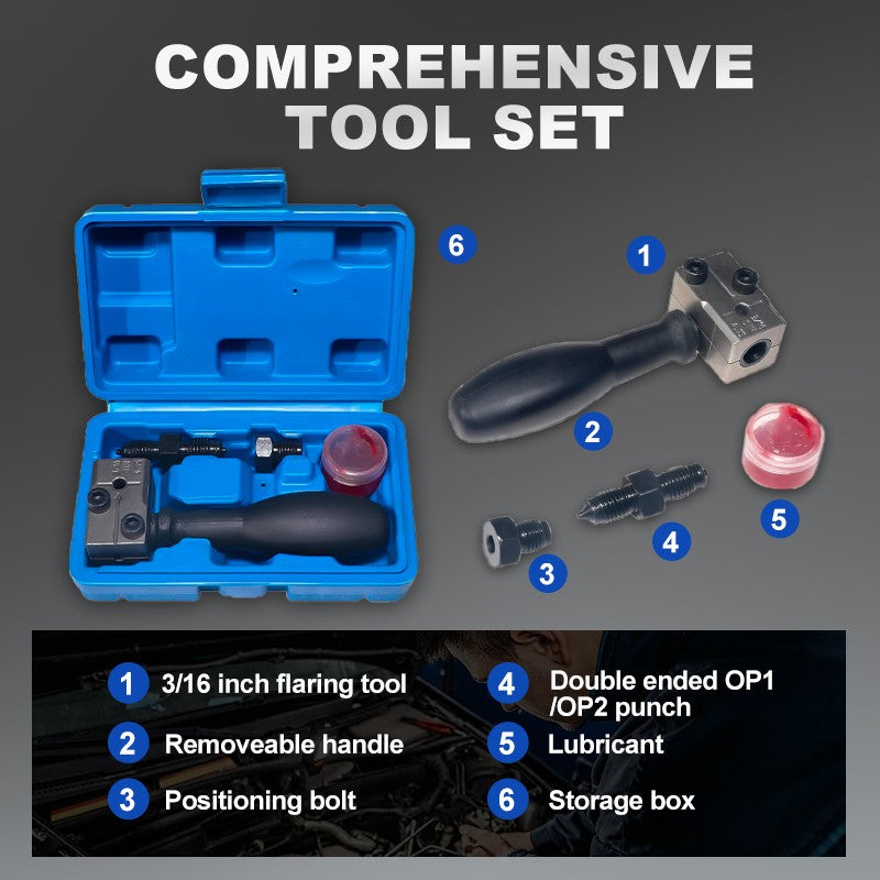 ✏️2025 HOT SALE✏️Universal Automotive Brake Pipe Flaring Tool Kit