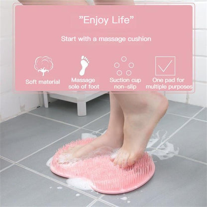 🔥Shower Foot & Back Scrubber, Massage Pad✨