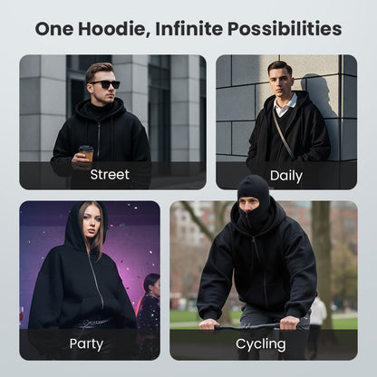 🎁 Hot Sale 49% OFF 🔥Ninja Zip-Up Hoodie for Men & Women