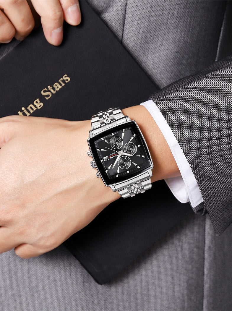 ⌚ 50% Off High-End Business Watches 💎 Men’s Multifunctional Waterproof Quartz Watch