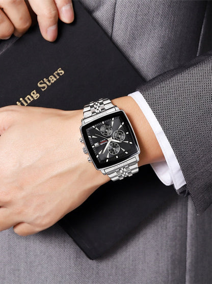 ⌚ 50% Off High-End Business Watches 💎 Men’s Multifunctional Waterproof Quartz Watch