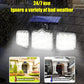 🎁 Hot Sale 49% OFF 🔥Three Heads Solar Wall Light