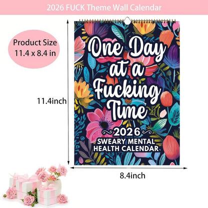 ✨2026 Sweary Mental Health Calendar