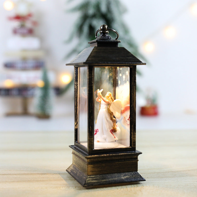 ✨ Christmas LED Crystal Lantern – Magical Snowflake Effect, Wireless & Multiple Lighting Modes (Christmas Atmosphere in Every Room!)