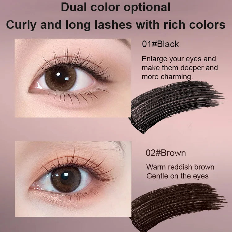 🎁2025 Hot Sale💕[Waterproof and Non-Smudging] Lengthening And Curling Long-lasting Mascara