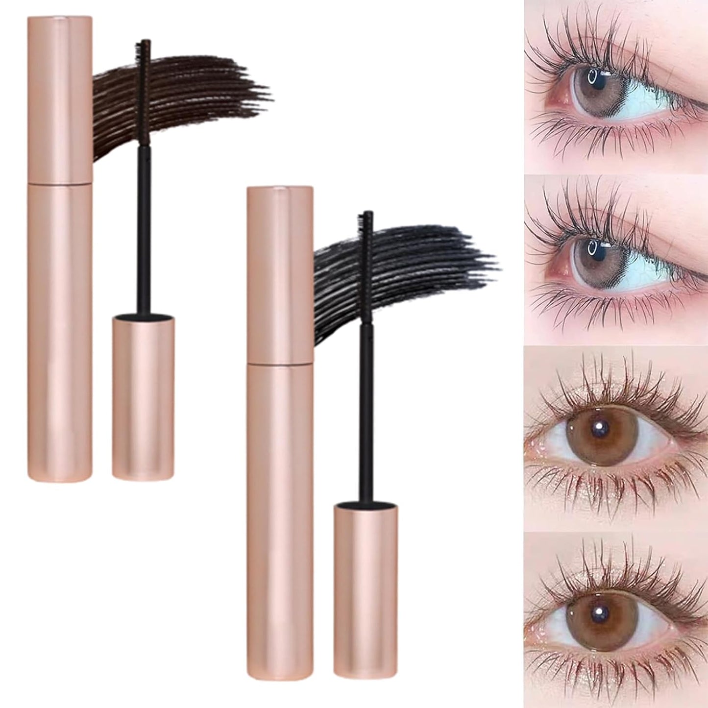 🎁2025 Hot Sale💕[Waterproof and Non-Smudging] Lengthening And Curling Long-lasting Mascara