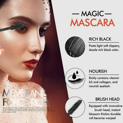 🎉2025 Hot sale!🔥BUY 1 GET 1 FREE(2PCS) - 4D Waterproof Silk Fiber Thick Lengthening Mascara