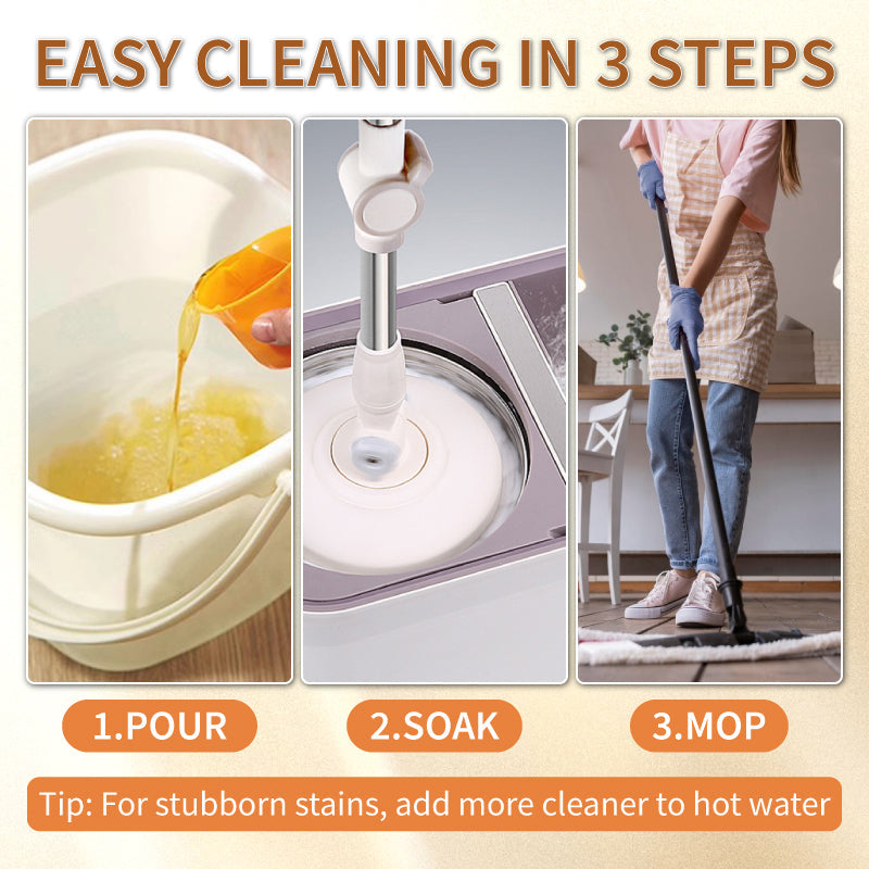 🏆Professional-Grade Floor Cleaner - Stain Remover for Tile, Wood & Laminate