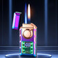 🔥Hot Sale 50% Off💥Multi-Functional Dual Flame Lighter with Colored Lights