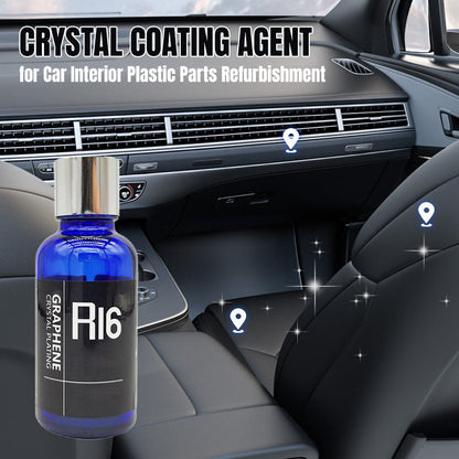🔥2025 Hot sale!🚗 Crystal Coating Agent for Car Interior Plastic Parts Refurbishment