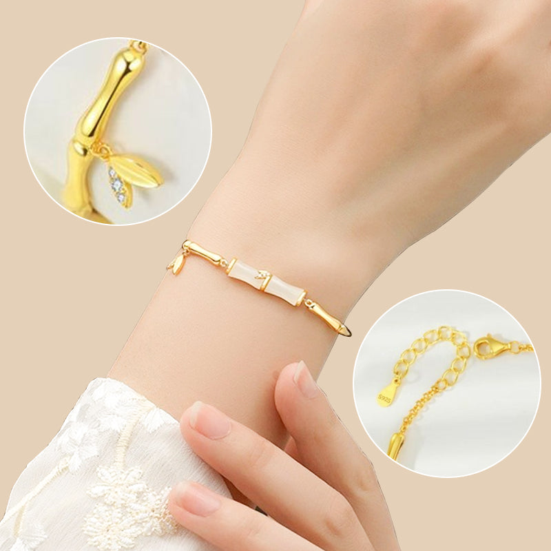 ✨Women’s Bamboo Bracelet with Chain