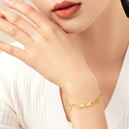 ✨Women’s Bamboo Bracelet with Chain