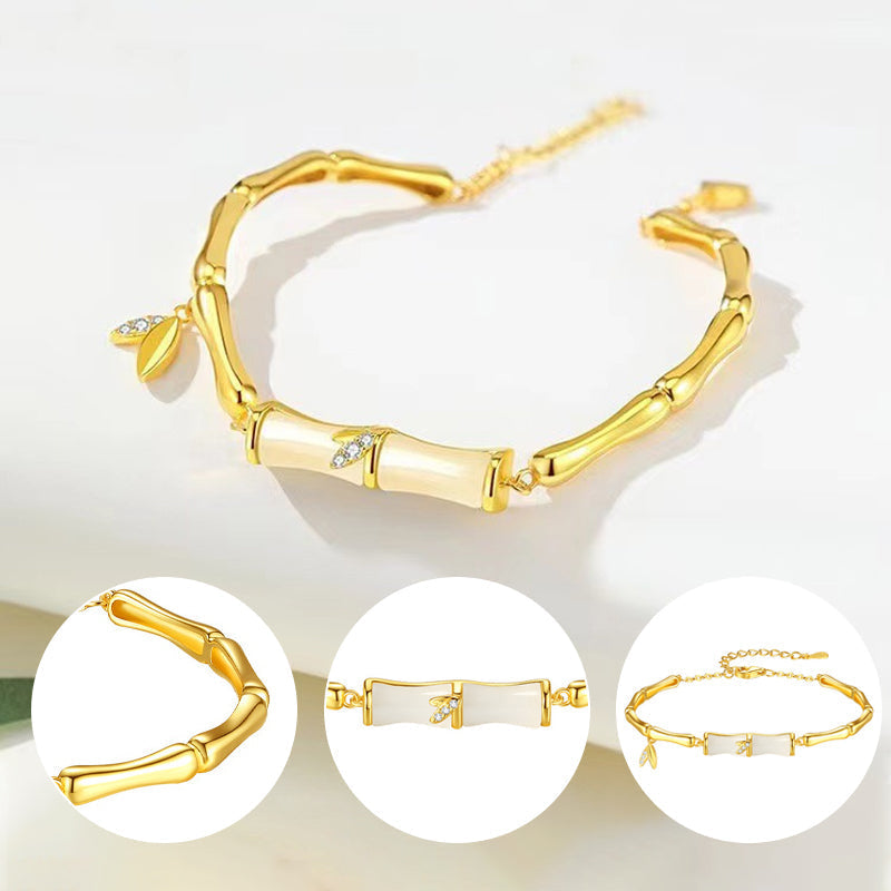 ✨Women’s Bamboo Bracelet with Chain