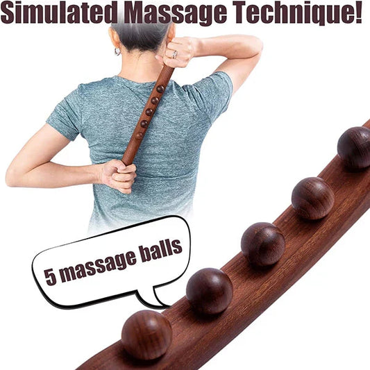 🔥Get 50% Off 💥Wooden lymphatic massage stick